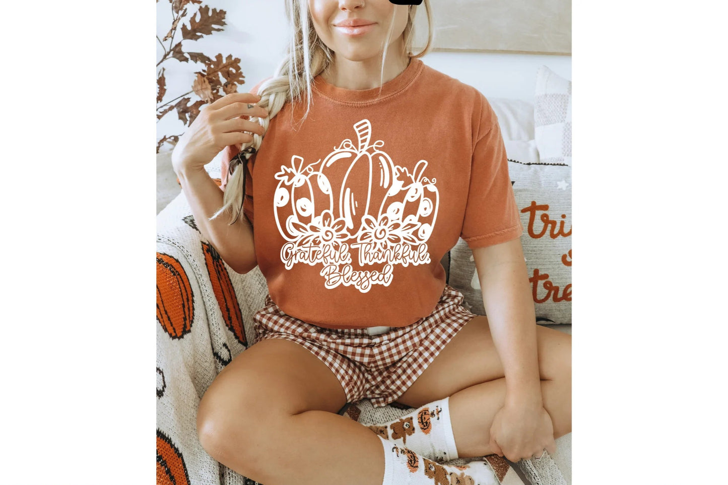 Grateful Thankful Blessed