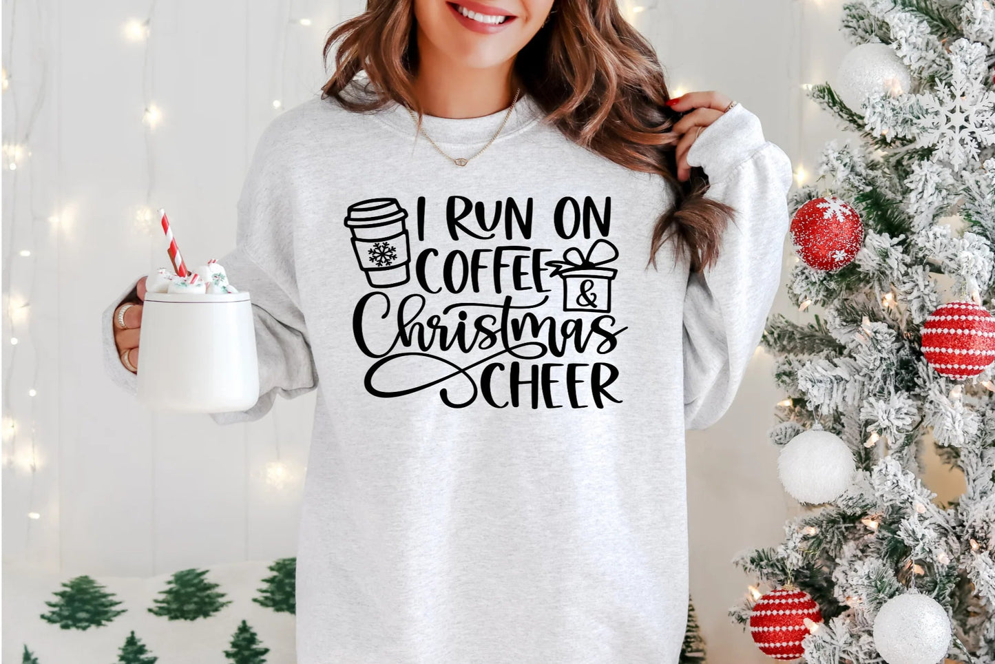 I Run On Coffee And Christmas Cheer