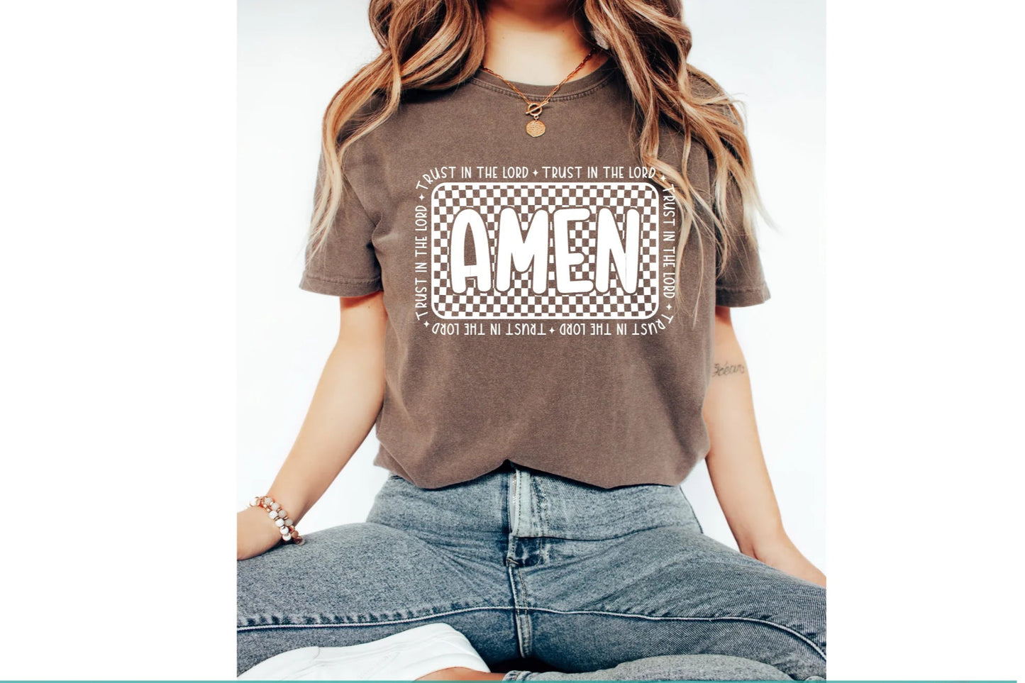 Amen Script Checkered