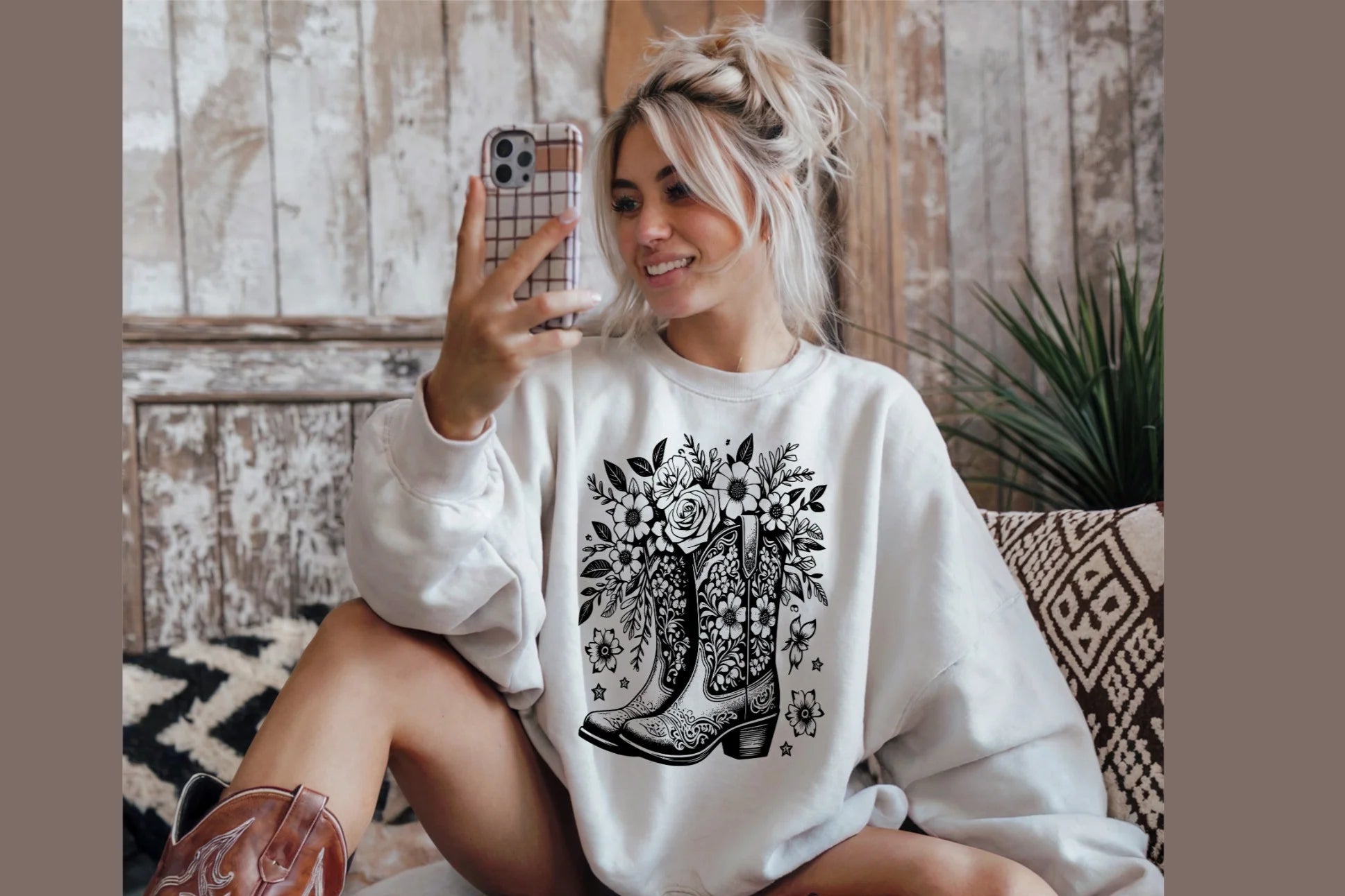 Boots Floral