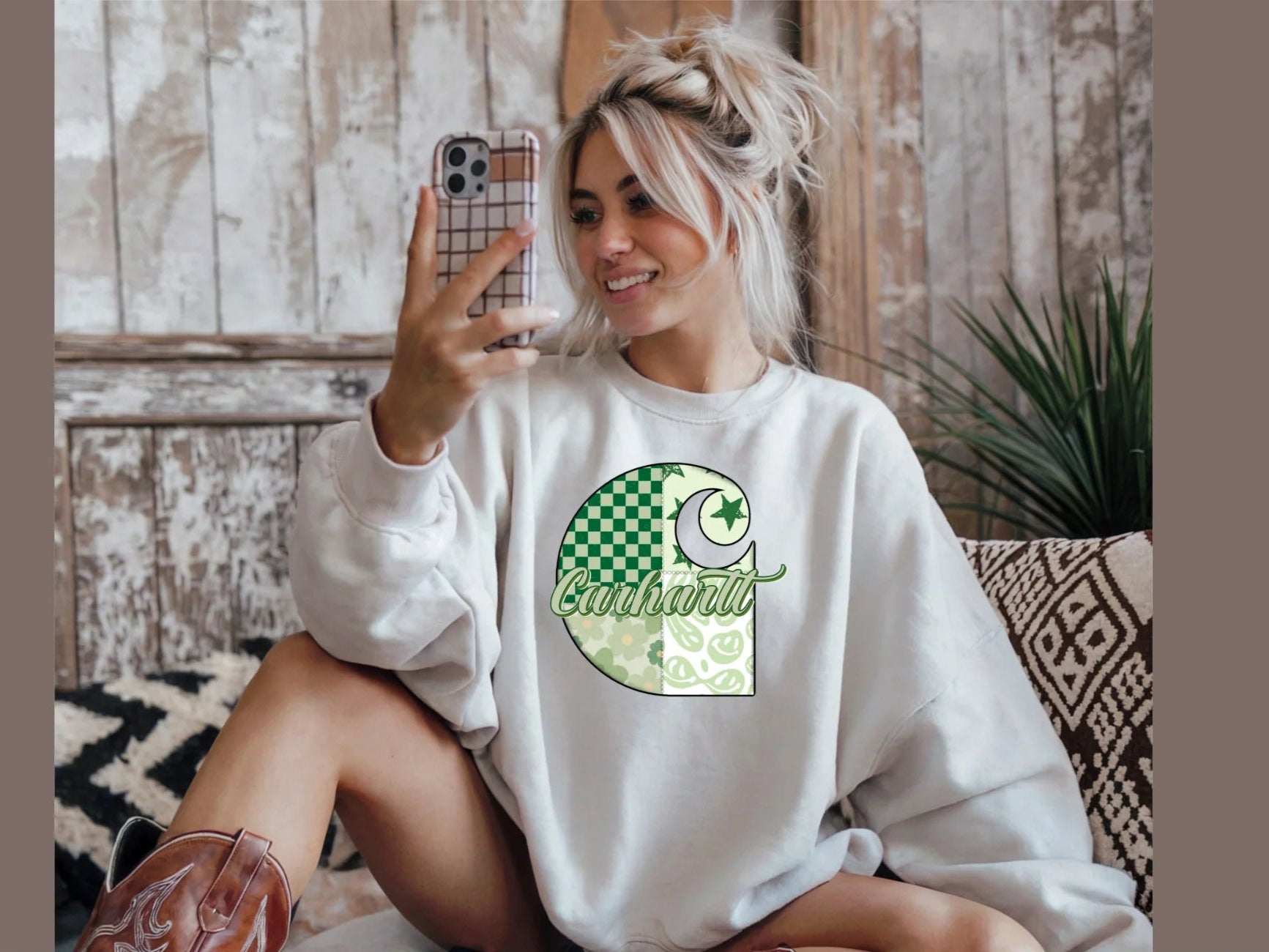 C Green Smiley