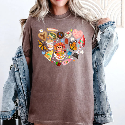 Girly Hispanic Heart