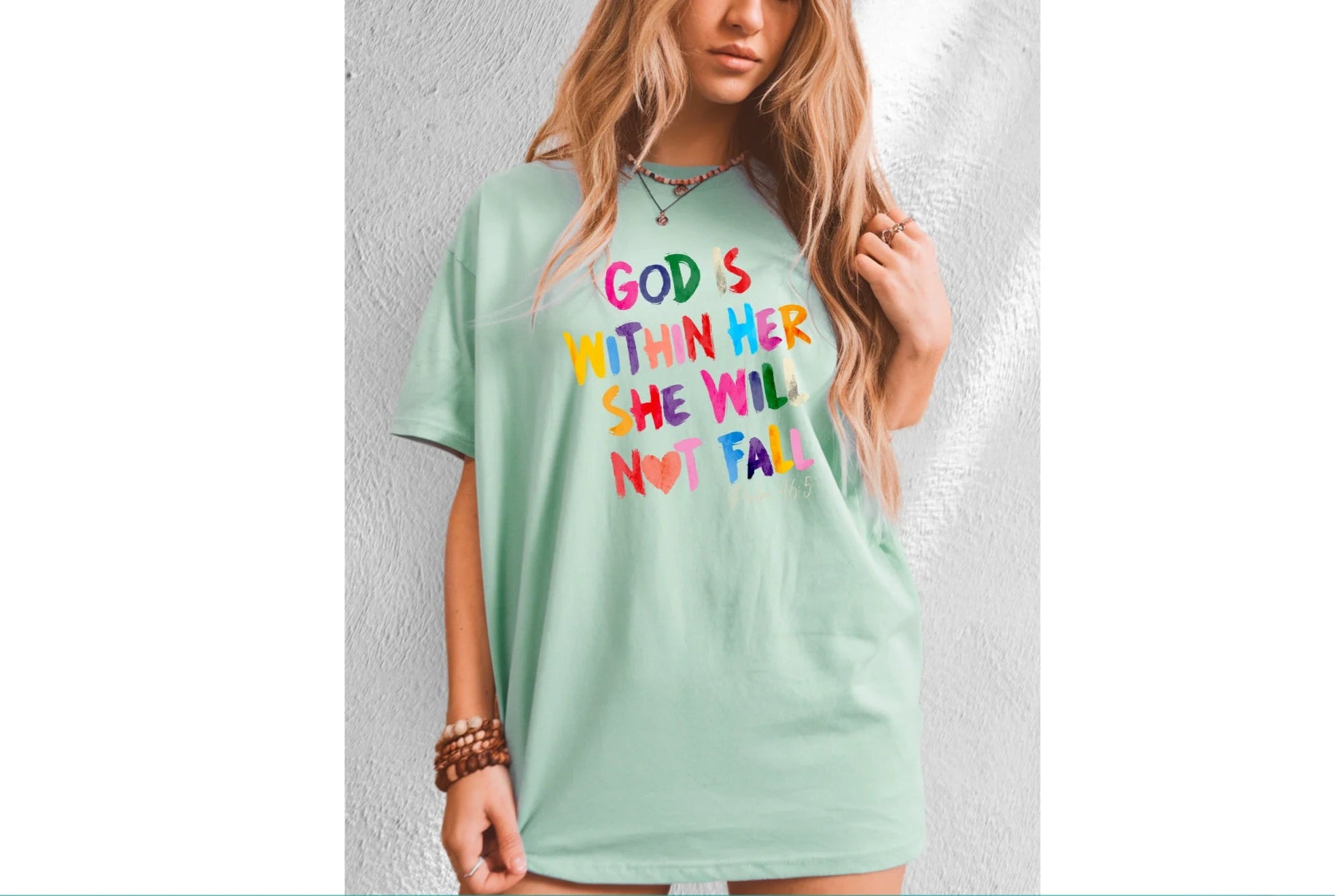 God is within her