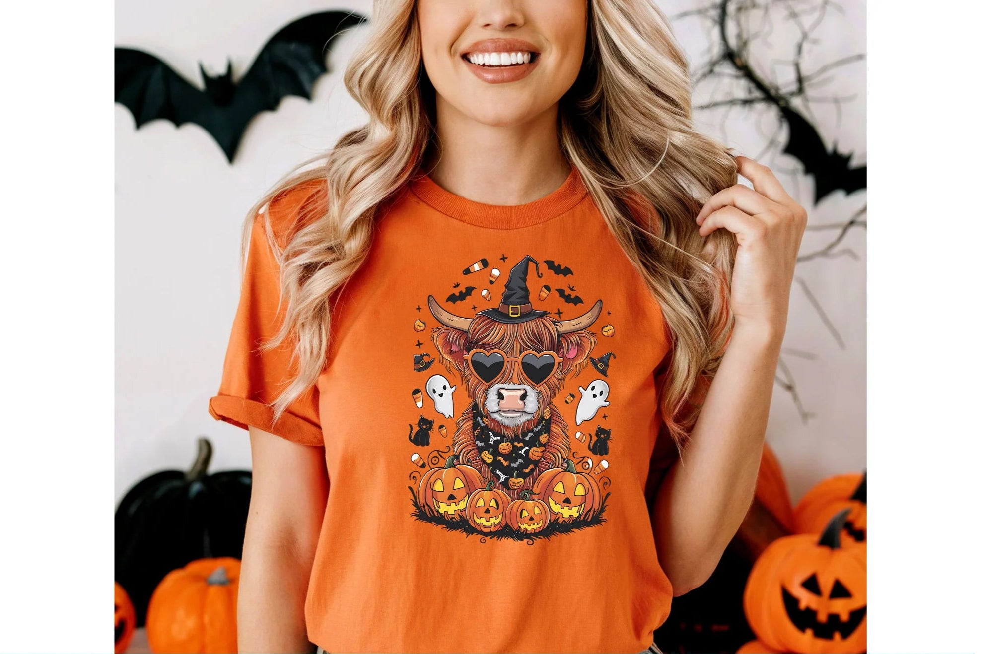 Halloween Bat Cow