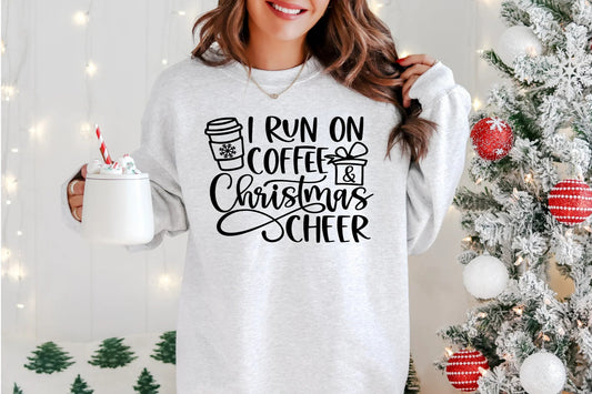 I Run On Coffee And Christmas Cheer