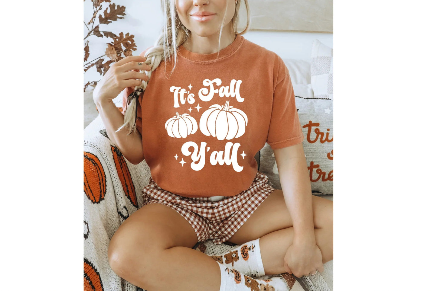 Its Fall Y'all Pumpkin