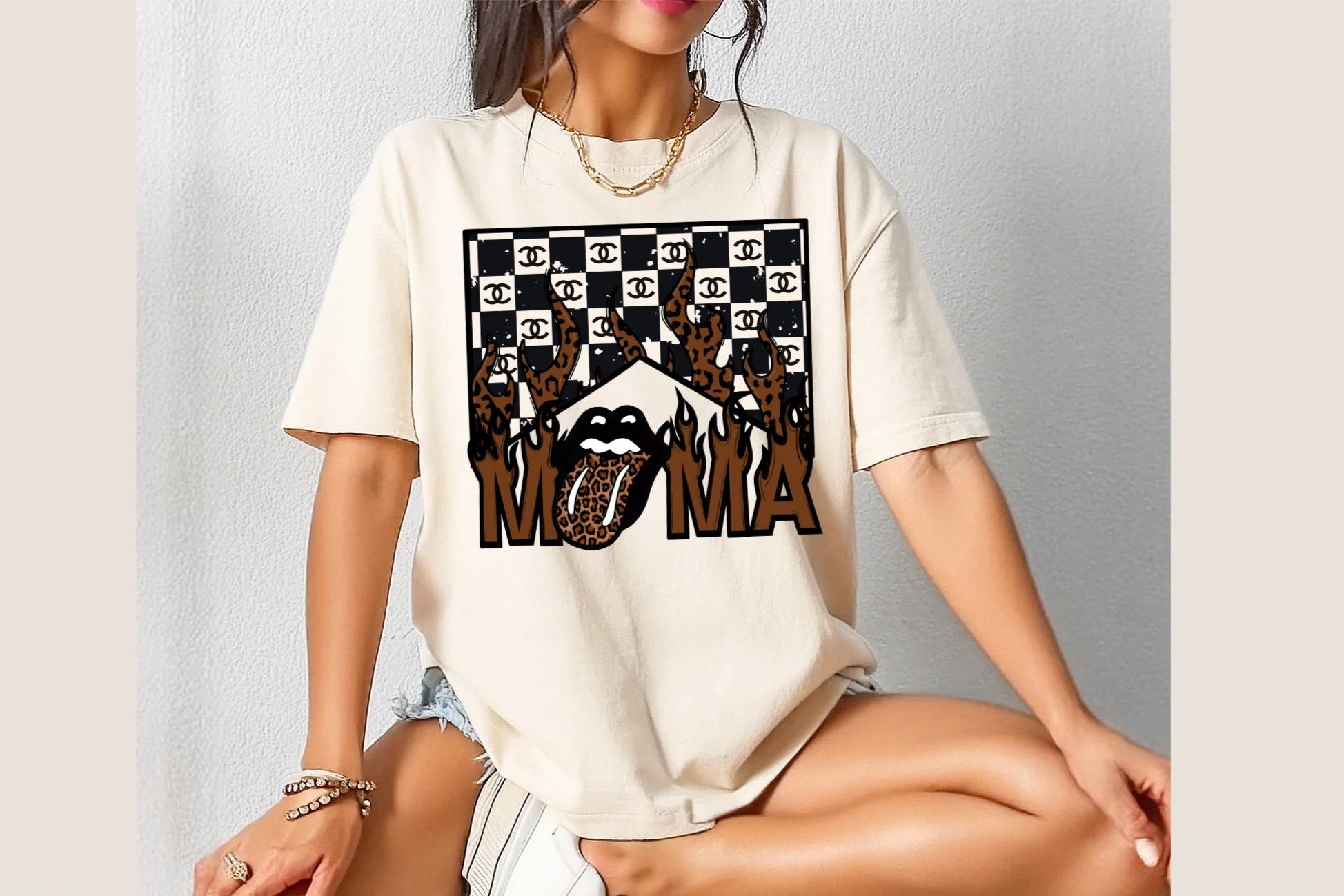 Mama Cheetah Flames
