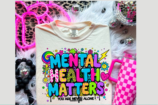 Mental Health Matters Neon