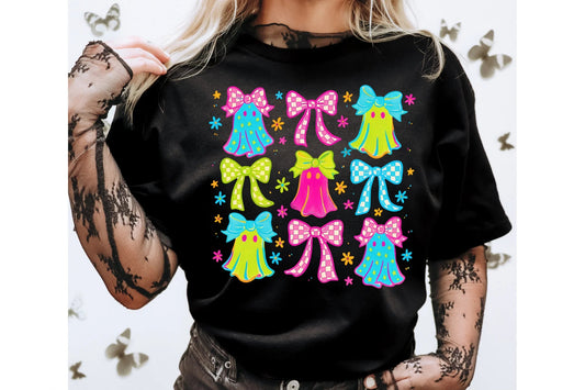 Neon Ghost Bows