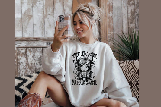 Never let anyone dull your sparkle