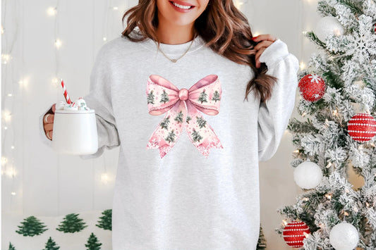 Pink Christmas Bow