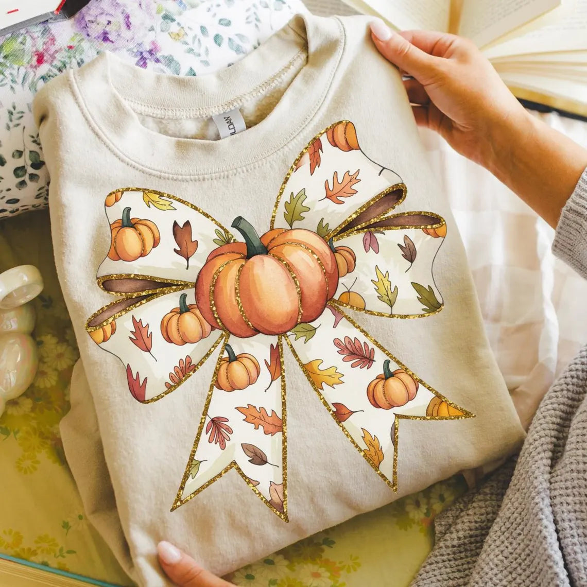Pumpkin Big Bow