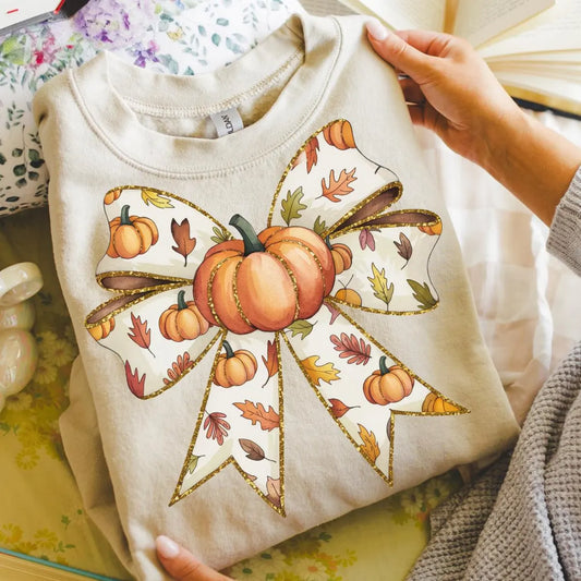 Pumpkin Big Bow