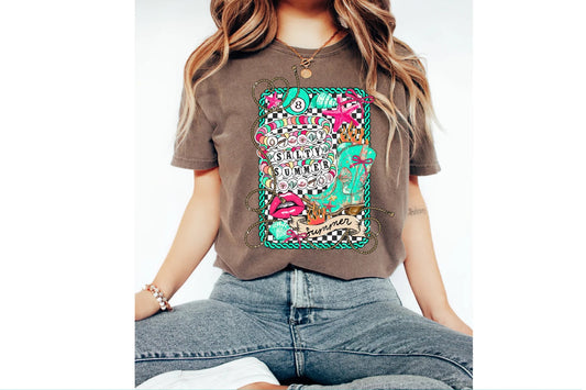 Salty Summer Cowboy Boots