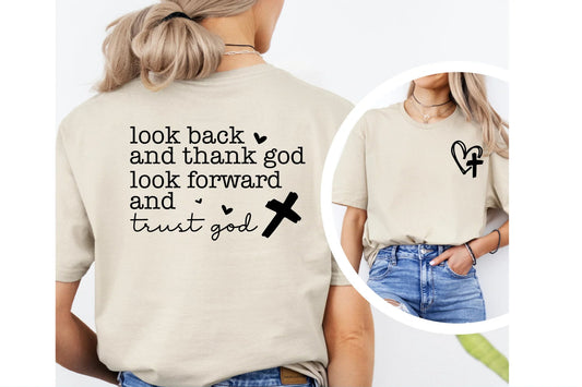 Trust God Cross Heart