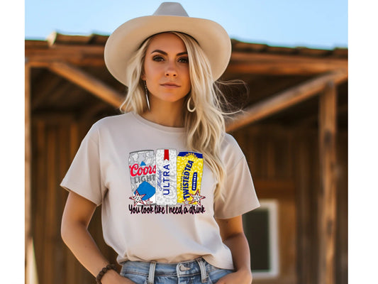 You look like i need a drink